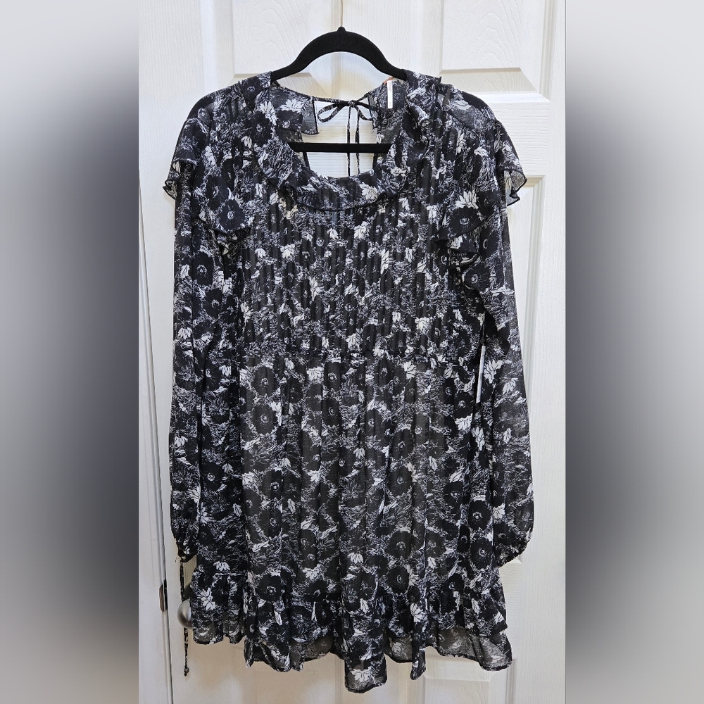Free People These Dreams Ruffled Dress